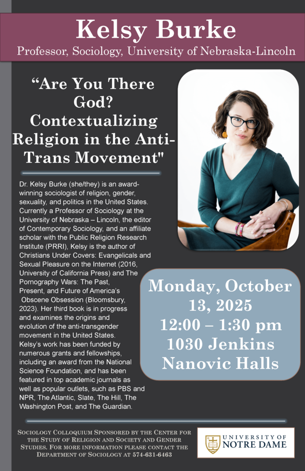 Kelsy Burke Event Poster